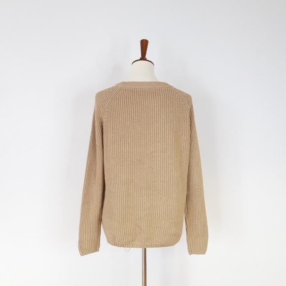 FINAL ⬇️ Neu Nomads | Knit Crewneck Sweater in Camel - Picture 4 of 7